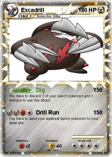 Pokemon Excadrill