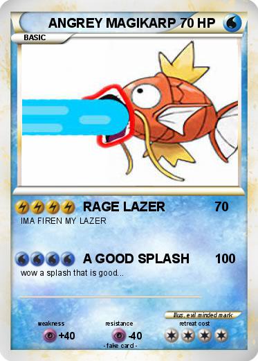 Pokemon ANGREY MAGIKARP