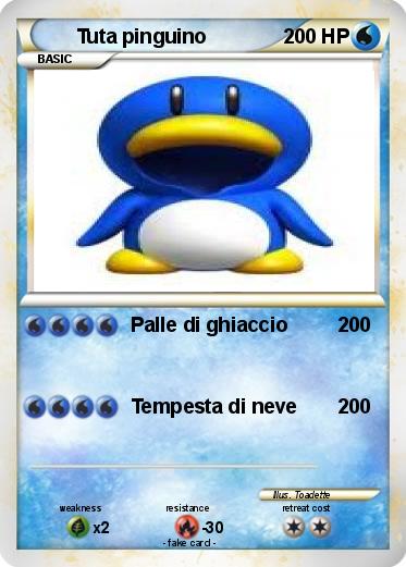 Pokemon Tuta pinguino