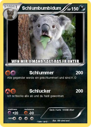 Pokemon Schlumbumbidum