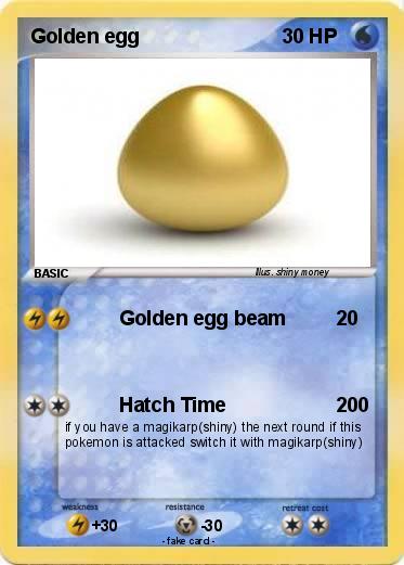 Pokemon Golden egg