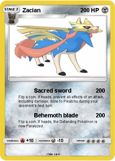 Pokemon Zacian