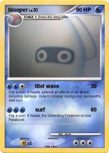 Pokemon blooper