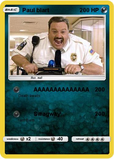 Pokemon Paul blart