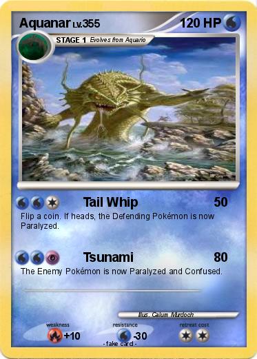 Pokemon Aquanar