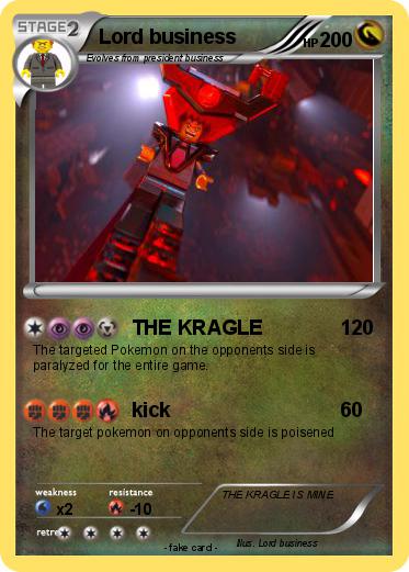 Pokemon Lord business