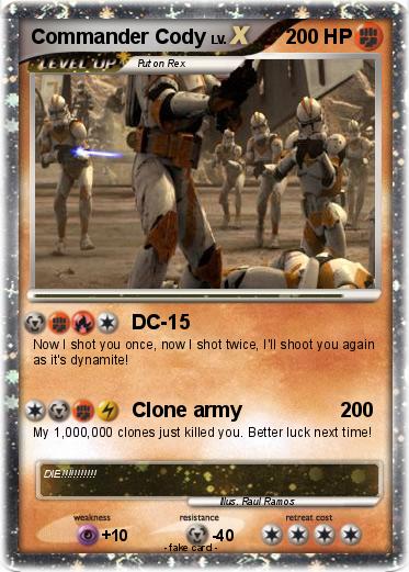 Pokemon Commander Cody