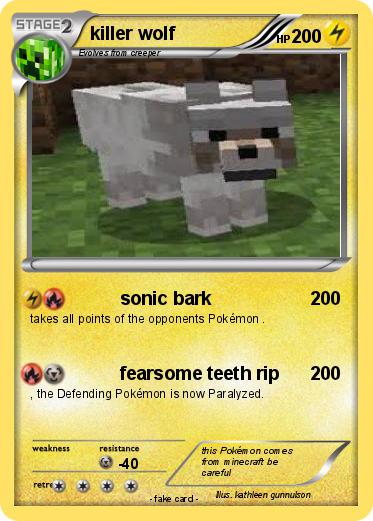 Pokemon killer wolf