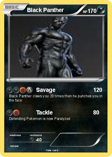 Pokemon Black Panther