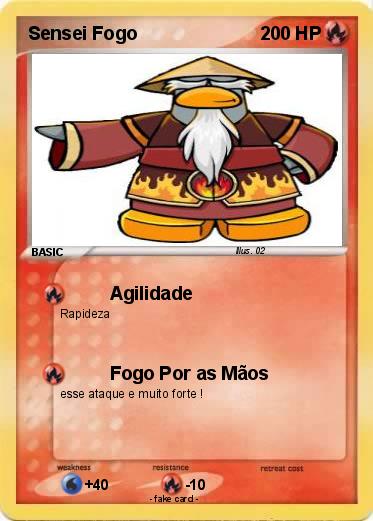 Pokemon Sensei Fogo