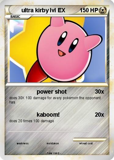 Pokemon ultra kirby lvl EX