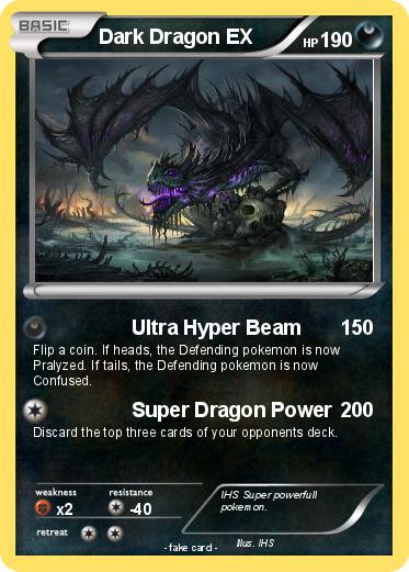 Pokemon Dark Dragon EX