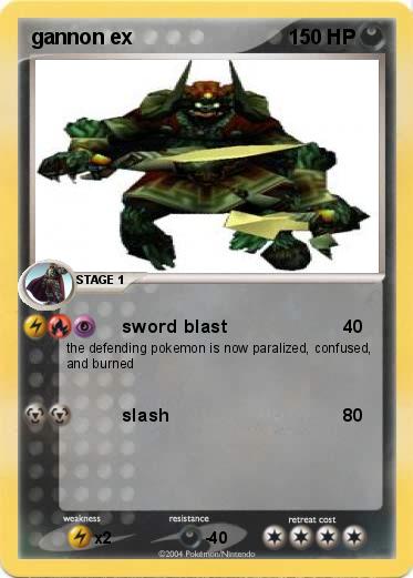 Pokemon gannon ex