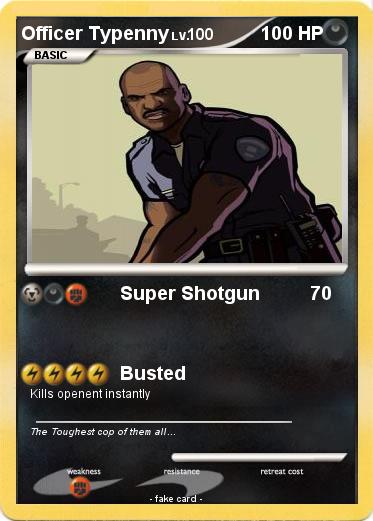 Pokemon Officer Typenny