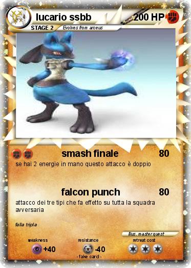 Pokemon lucario ssbb