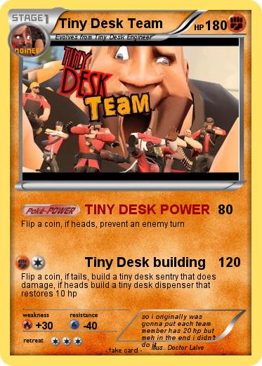 Pokemon Tiny Desk Team