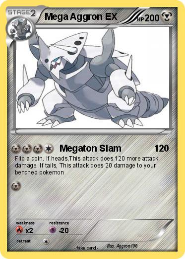 Pokemon Mega Aggron EX