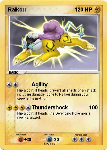 Pokemon Raikou