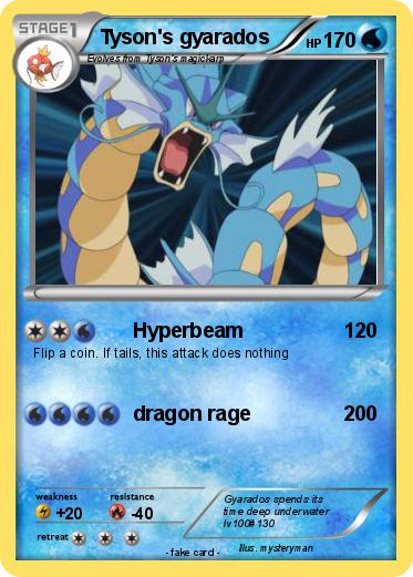 Pokemon Tyson's gyarados