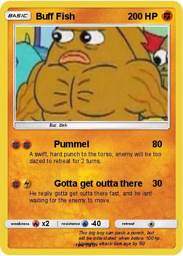 Pokemon Buff Fish