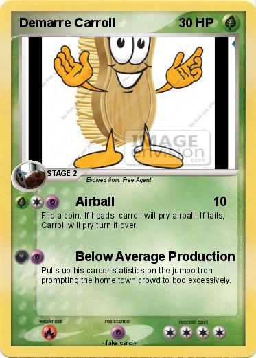 Pokemon Demarre Carroll