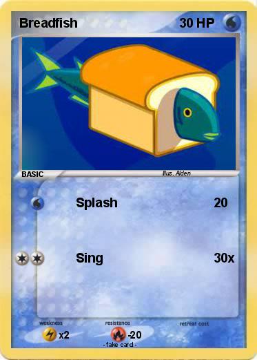 Pokemon Breadfish