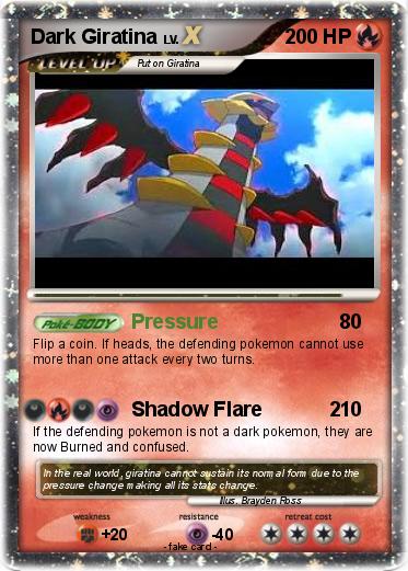 Pokemon Dark Giratina