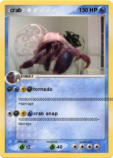 Pokemon  crab