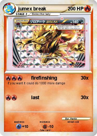 Pokemon jumex break