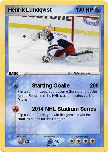 Pokemon Henrik Lundqvist