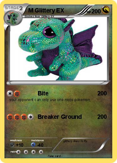 Pokemon M Glittery EX