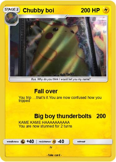 Pokemon Chubby boi