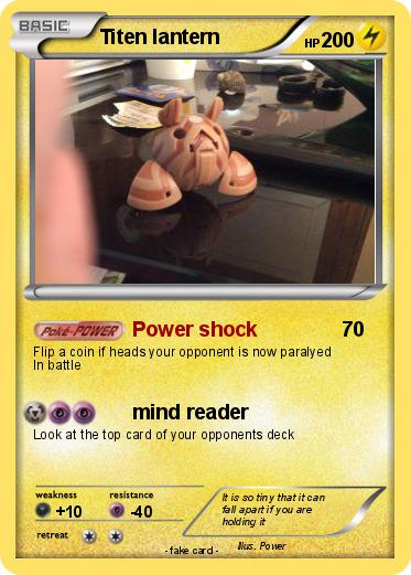 Pokemon Titen lantern