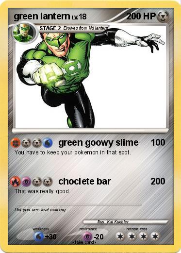 Pokemon green lantern