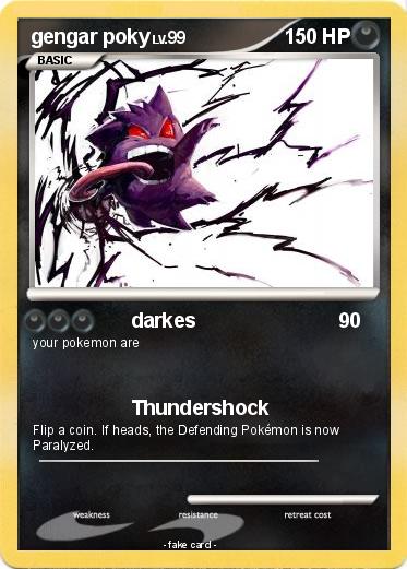 Pokemon gengar poky