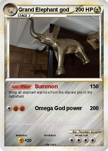 Pokemon Grand Elephant god