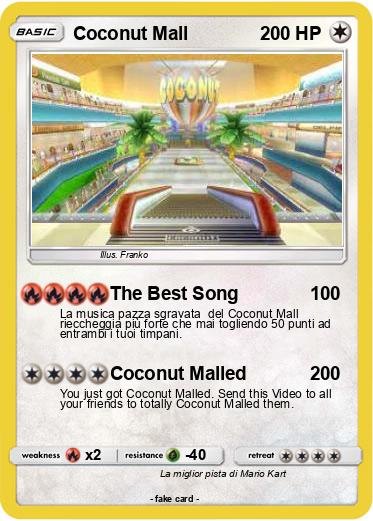 Pokemon Coconut Mall
