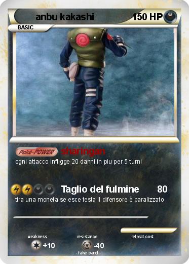 Pokemon anbu kakashi