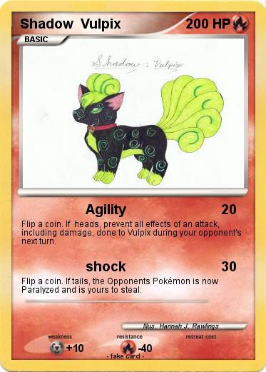 Pokemon Shadow  Vulpix