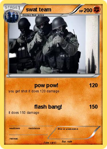 Pokemon swat team
