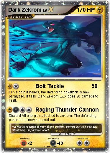 Pokemon Dark Zekrom