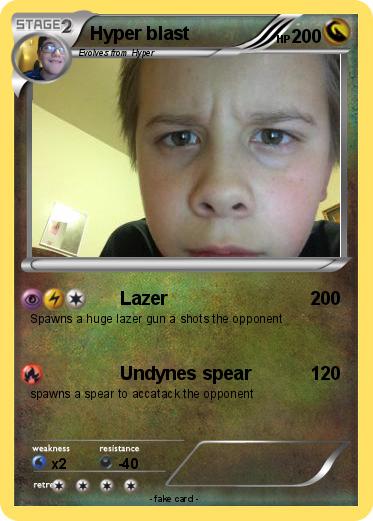 Pokemon Hyper blast