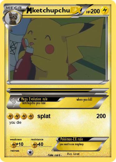 Pokemon ketchupchu