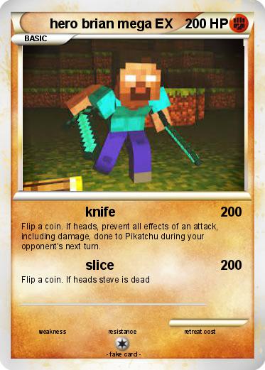Pokemon hero brian mega EX