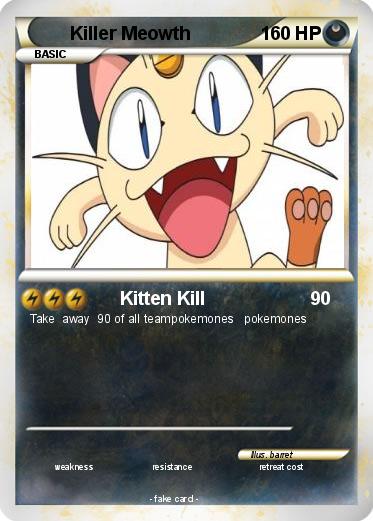 Pokemon Killer Meowth