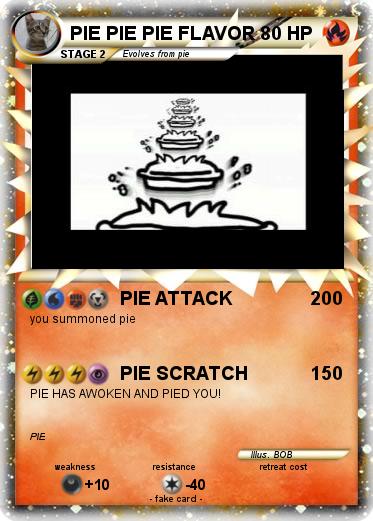 Pokemon PIE PIE PIE FLAVOR