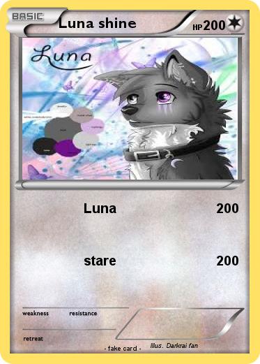 Pokemon Luna shine