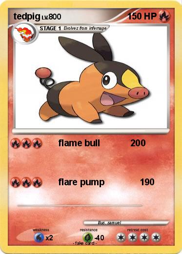 Pokemon tedpig