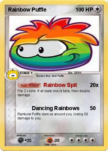Pokemon Rainbow Puffle