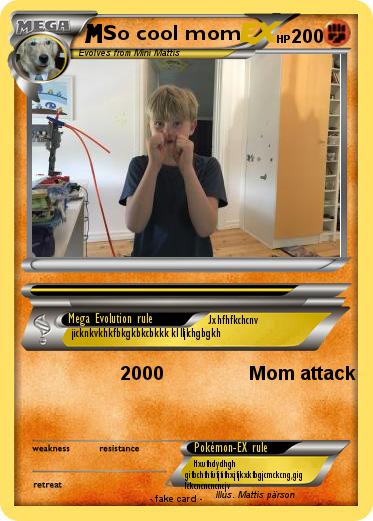 Pokemon So cool mom